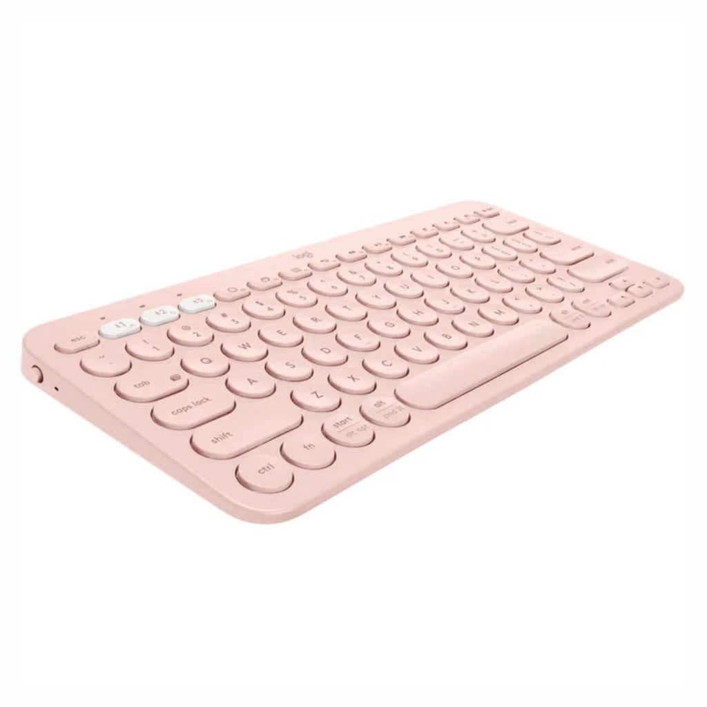 TJM Logitech K380 Multi-Device Bluetooth Keyboard - Rose