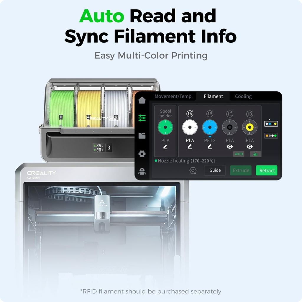 TJM Creality CFS Filament System (For K2 Printer)