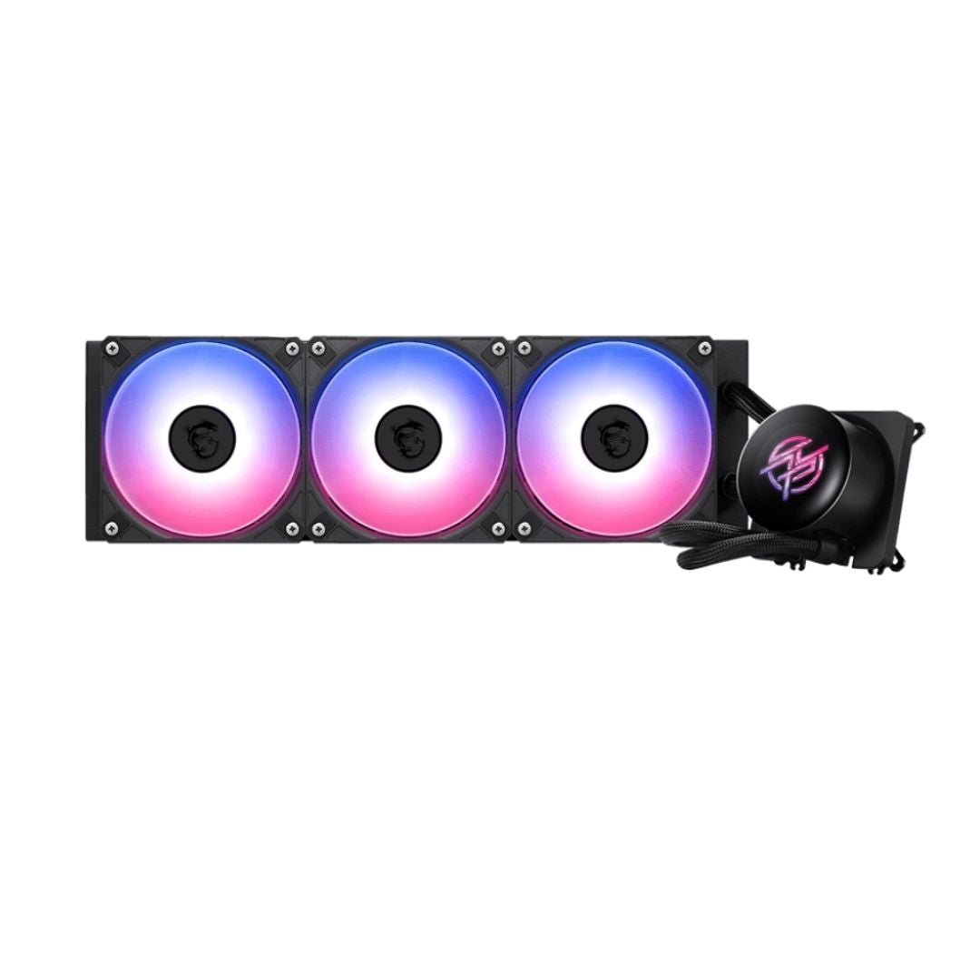 TJM MSI MPG CoreLiquid P13 360 AIO Liquid Cooler with LCD Screen - Black