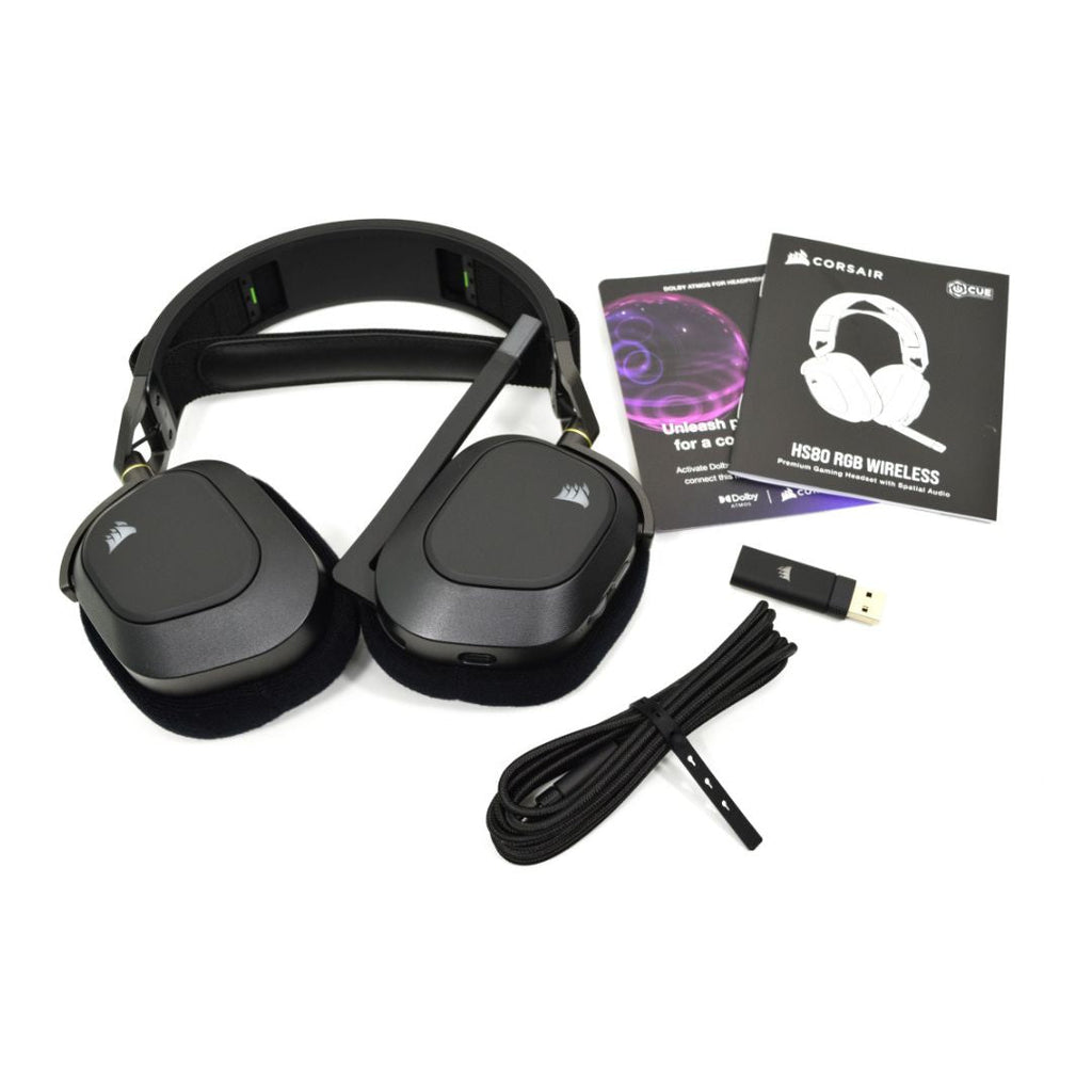 TJM Corsair HS80 Wireless Carbon Headphones