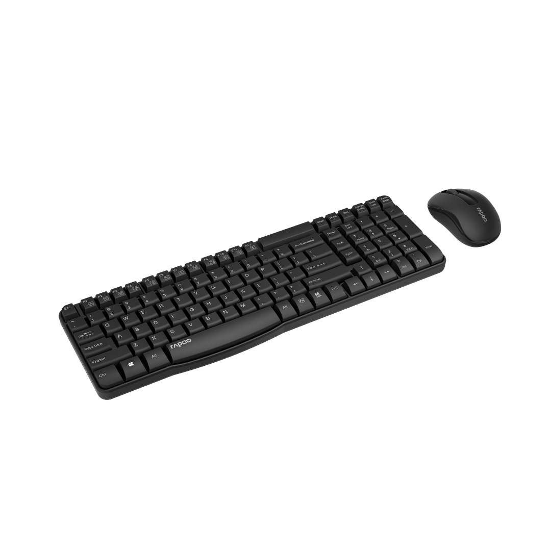 TJM Rapoo X1800S Wireless Optical Keyboard & Mouse Combo Kit