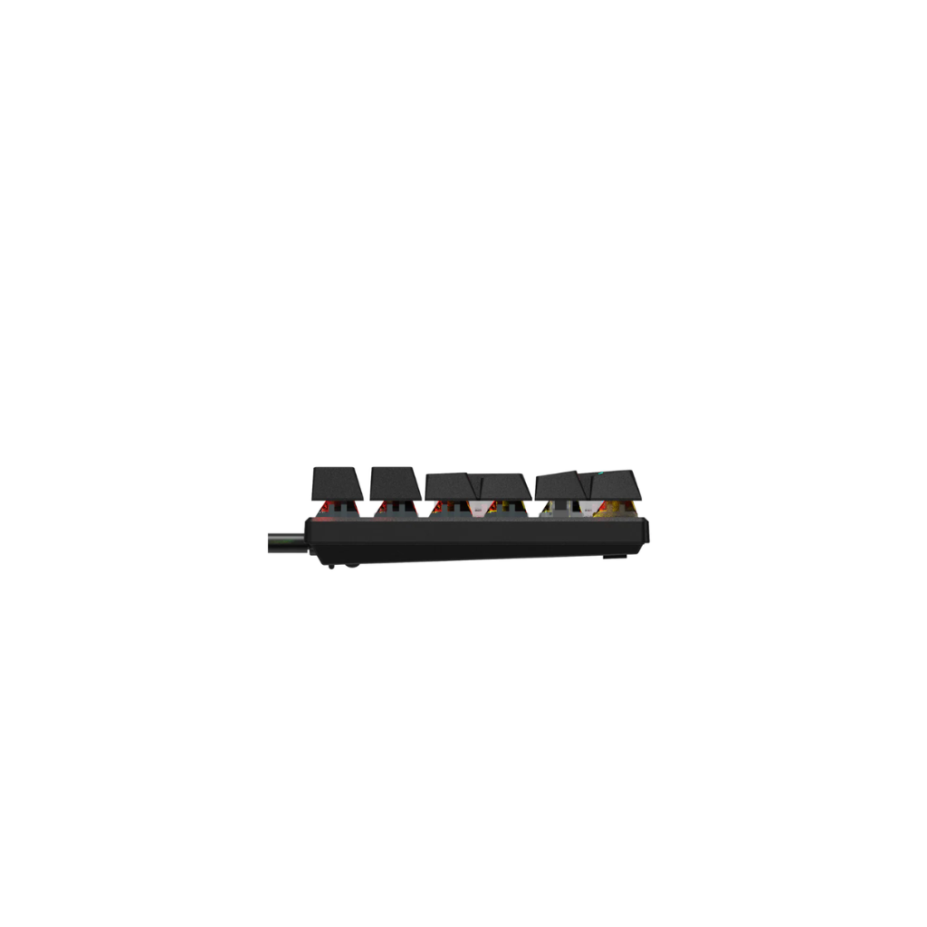 TJM Rapoo GK500-87 Wired 87% Mechanical Gaming Keyboard - Black