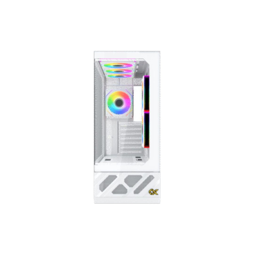 TJM Xigmatek Alphard Pro Arctic Mid Tower Case - White