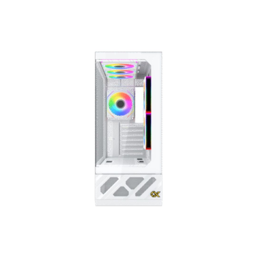 TJM Xigmatek Alphard Pro Arctic Mid Tower Case - White