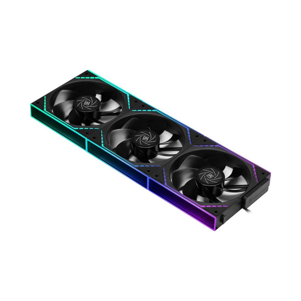 TJM Thermalright TL-M12Q X3 Fan Kit 120mm 3 Fan ARGB - Black
