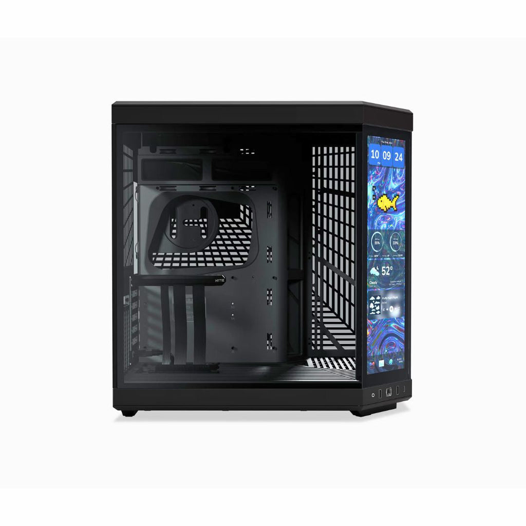 TJM HYTE Y70 touch infinite Mid Tower ATX Case - Pitch Black