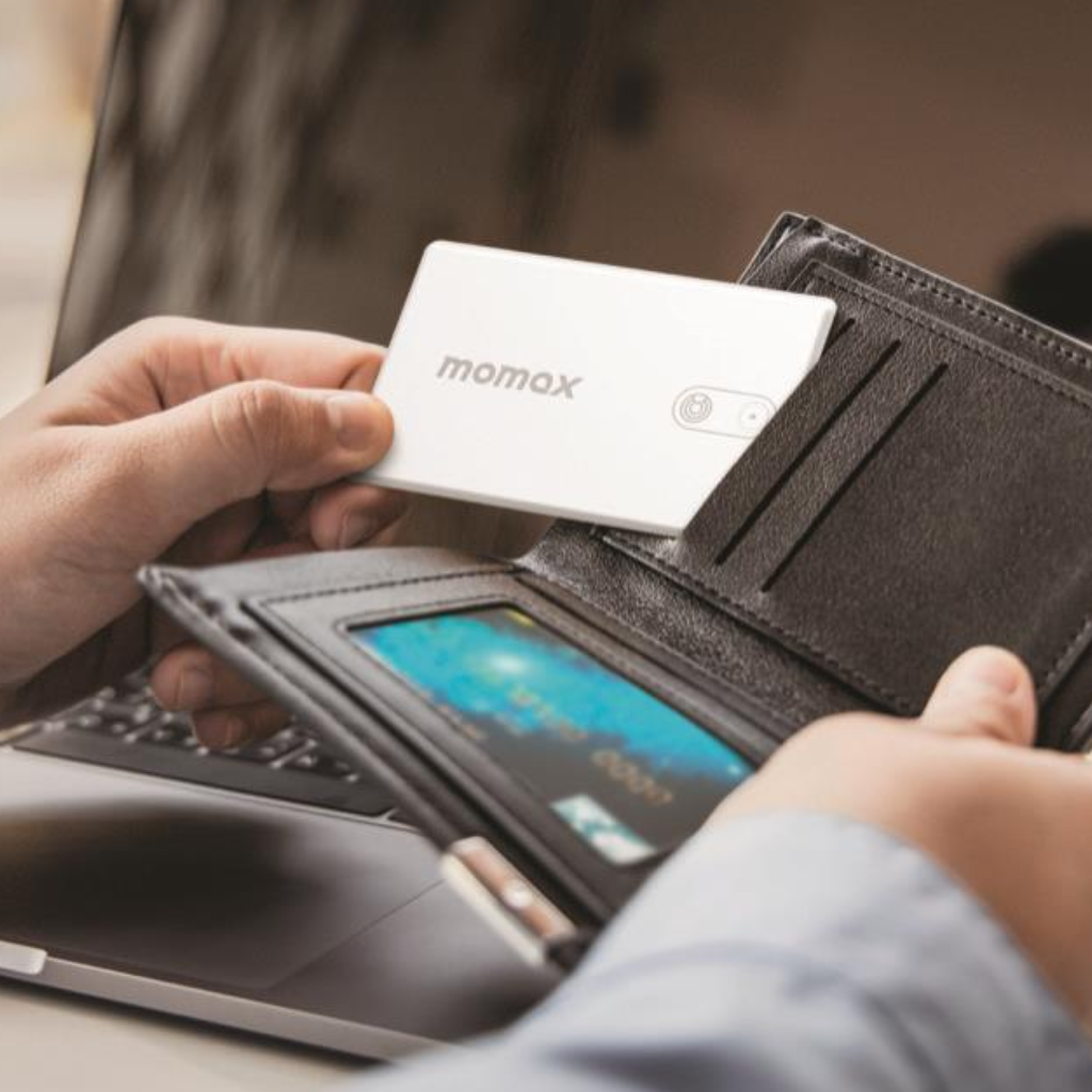 TJM Momax Pincard BR6W Find My Ultra Slim Tracker - 1 Year