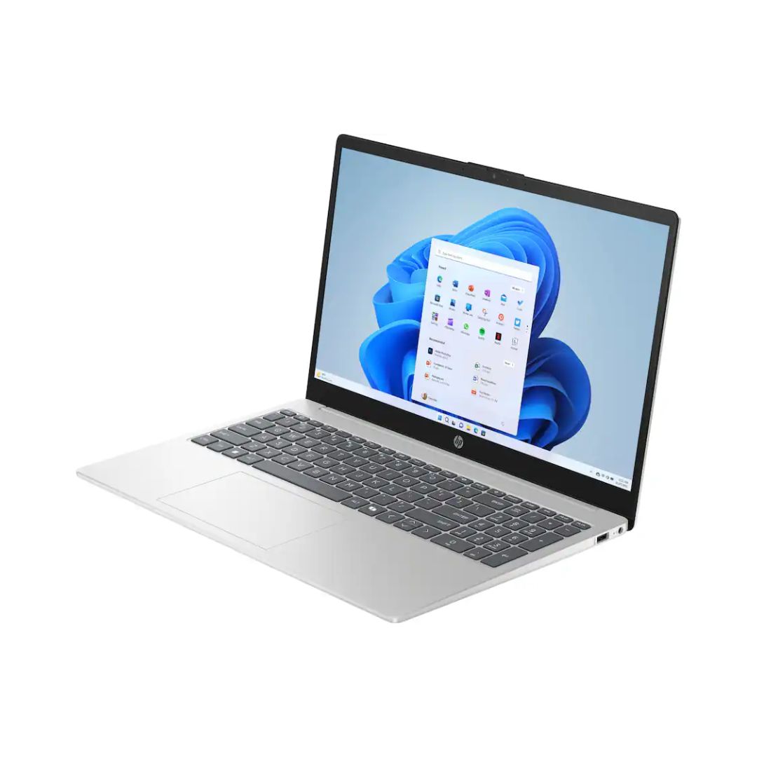 TJM HP 15-FD0215DX, Intel Core i5-1334U , RAM 16GB, SSD 512GB, Intel Graphics, 15.6 Inch FHD Touchscreen, Silver
