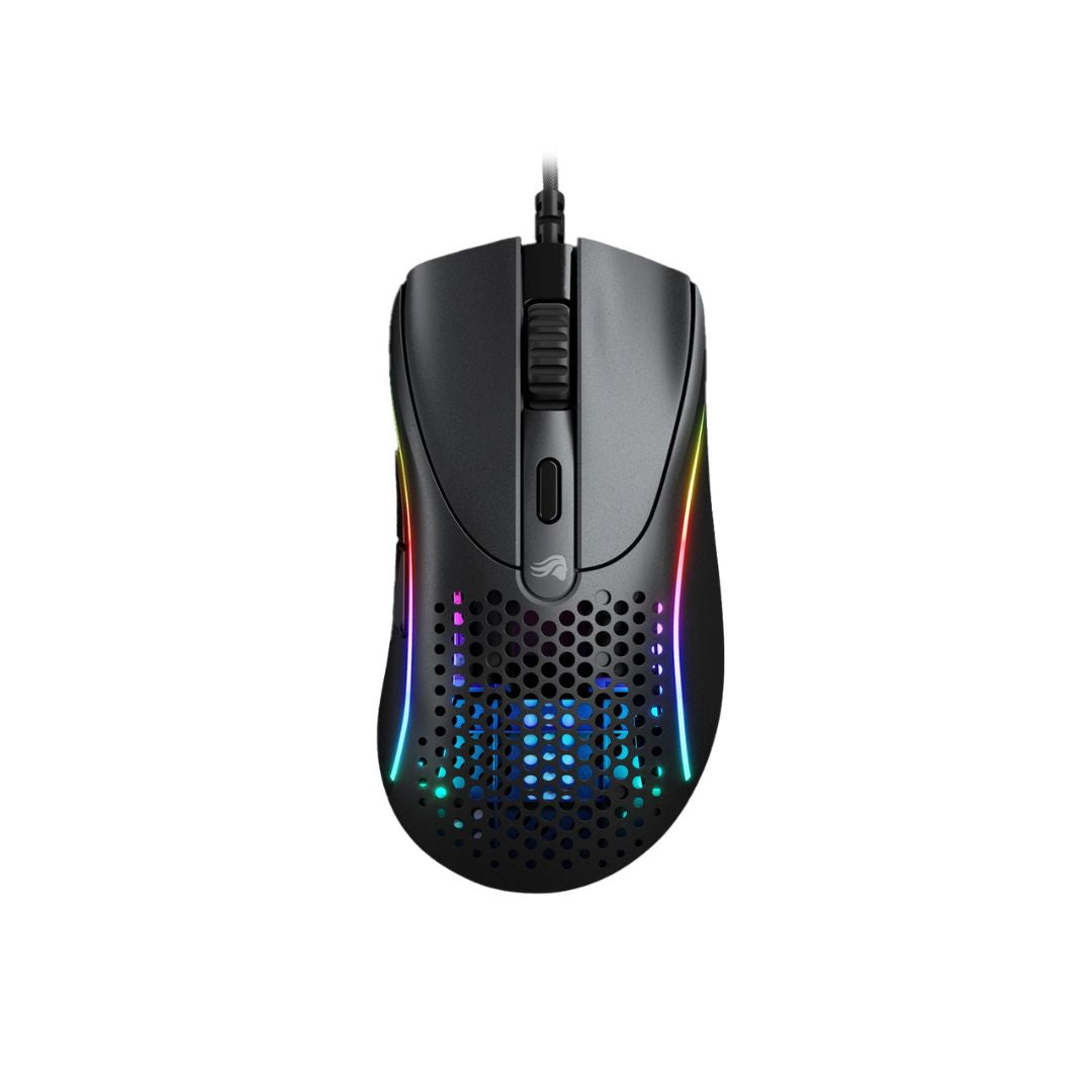 TJM Glorious Gaming Model D2 Wired Gaming Mouse - Matte Black