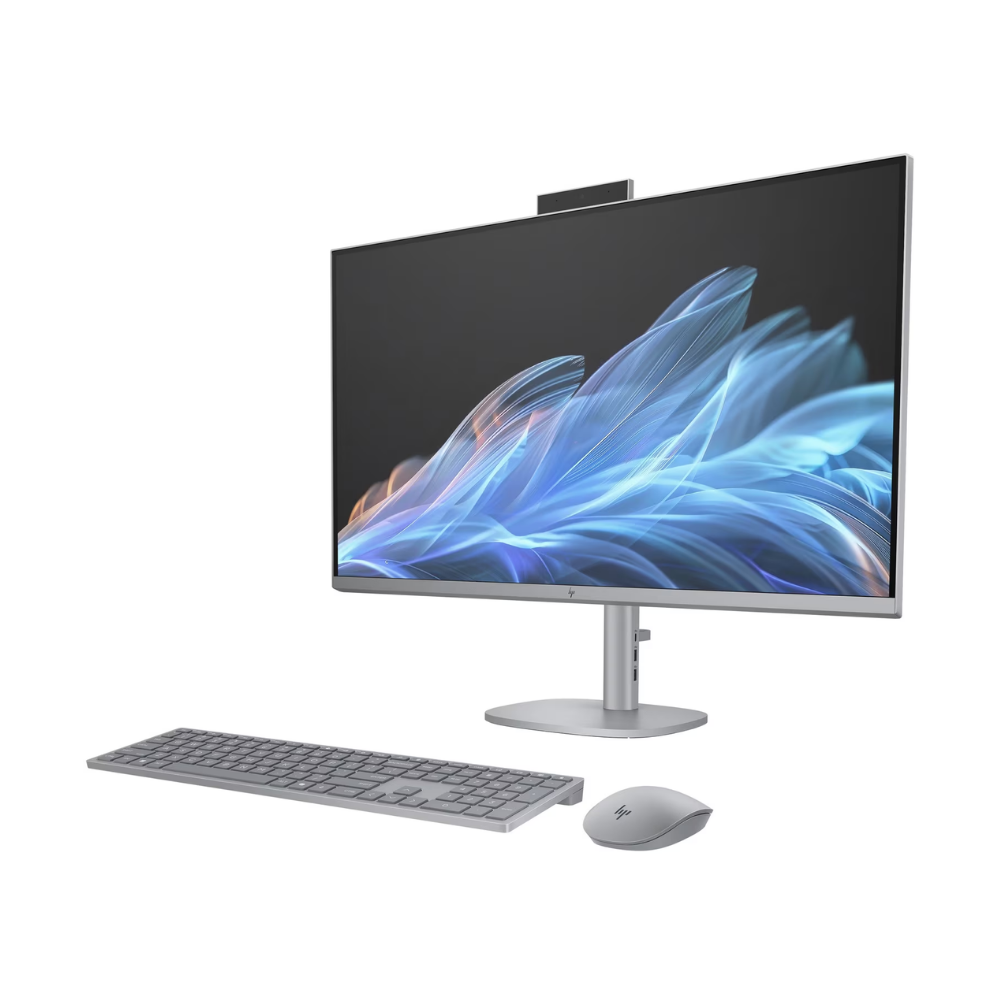 TJM All in One HP OmniStudio X 32-C0000NA, Intel Core Ultra 7-155H, RAM 32GB, SSD 1TB, NVIDIA RTX 4050 6GB, 32 Inch 4K UHD IPS, Meteor Silver