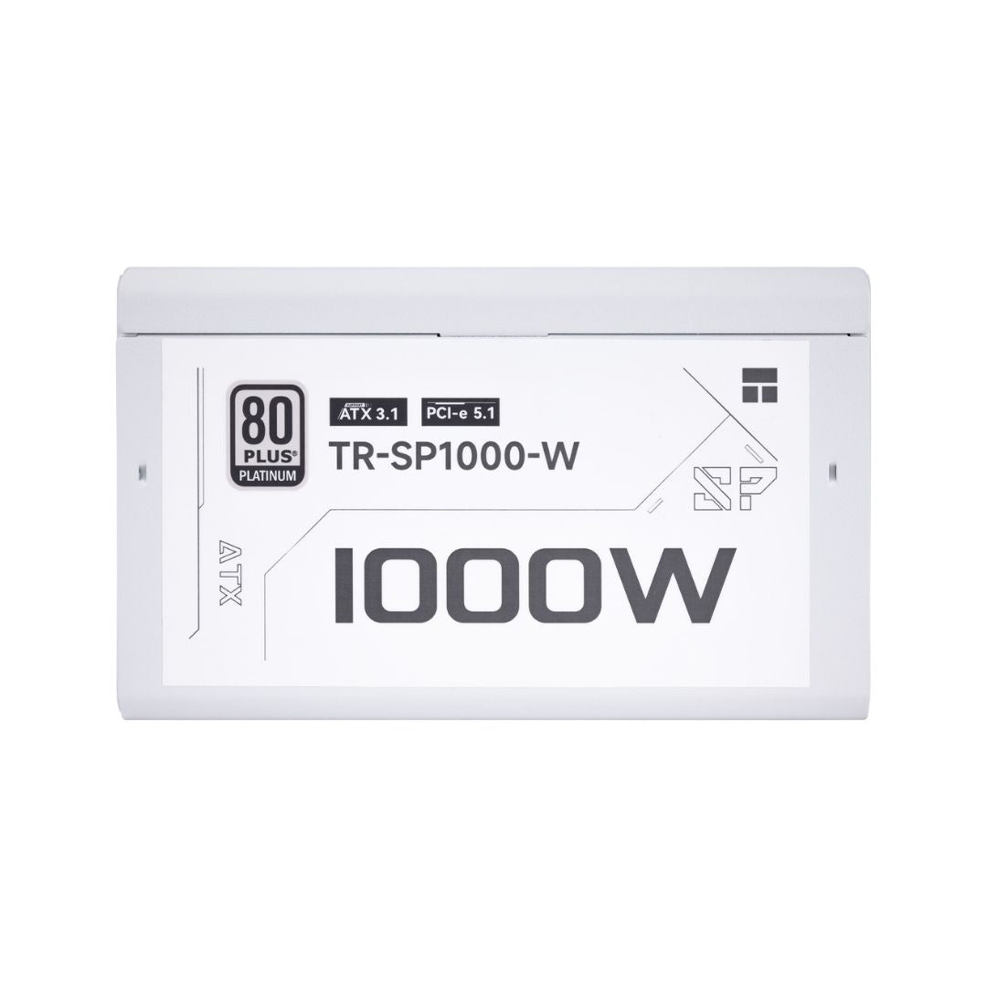 TJM Thermalright SP1000-W 1000W 80+ Platinum Power Supply, White