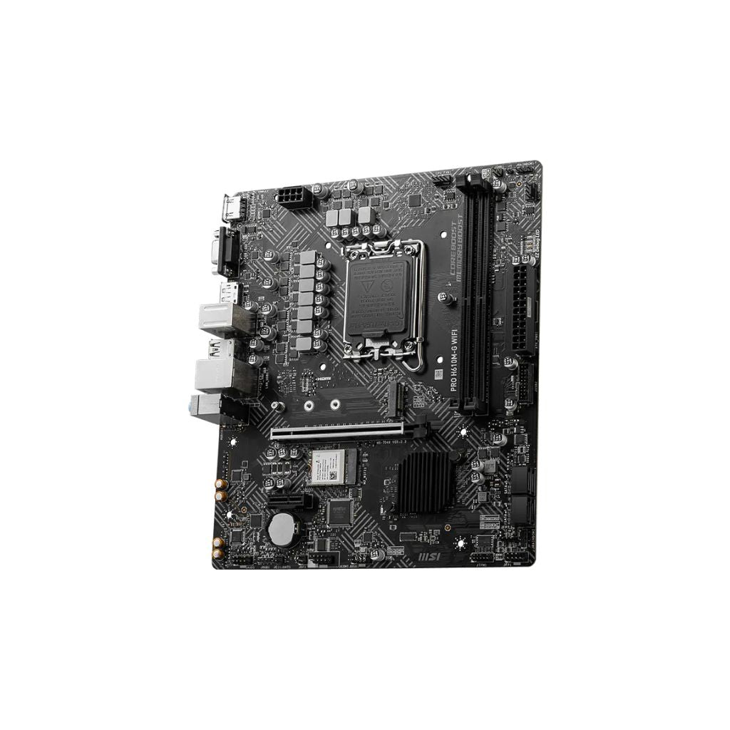 TJM MB MSI PRO H610M-G WIFI D5  Motherboard