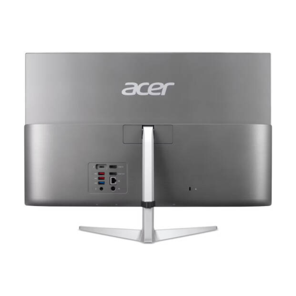 TJM All In One Acer Aspire C24-1651, Intel Core i5-1135G7, RAM 8GB, SSD 512 + 1TB HDD (Upgraded) NVIDIA MX450 2GB, 24 FHD Touchscreen IPS, Silver
