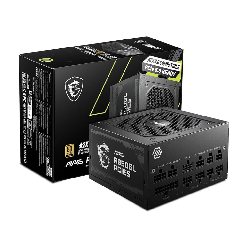 TJM MSI MAG A650GL - 650W 80 Plus Gold Fully Modular