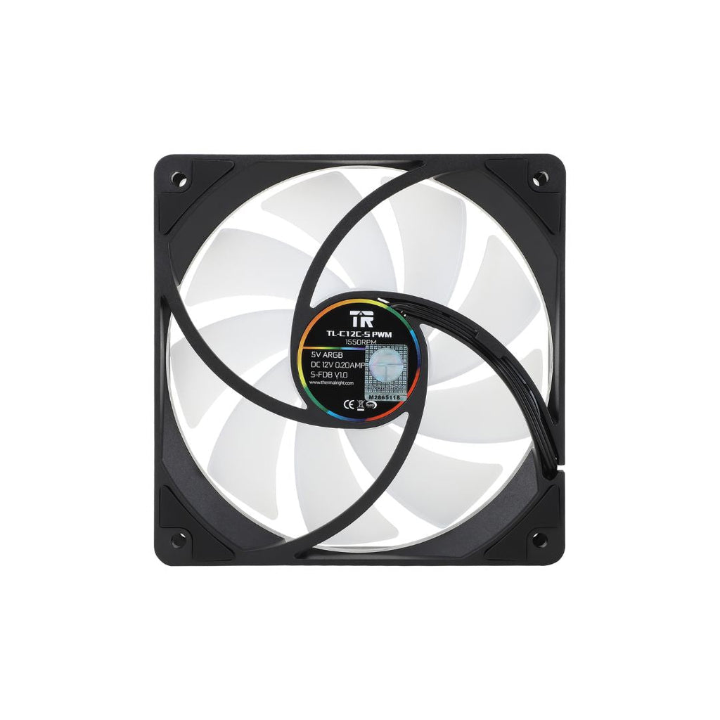 TJM Thermalright TL-C12C-S X5 Fan Kit 120mm 5 Fan ARGB - Black