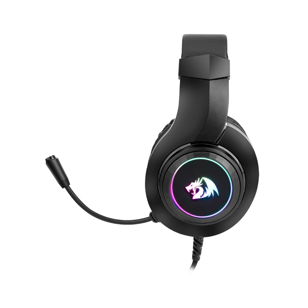 TJM Redragon H260 RGB Wired Gaming Headset - Black
