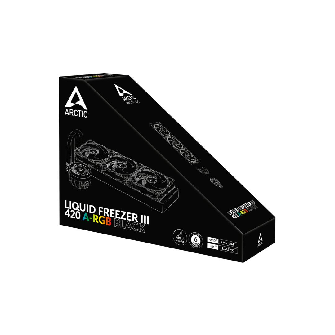 TJM Arctic Liquid Freezer III 420 A-RGB - Black