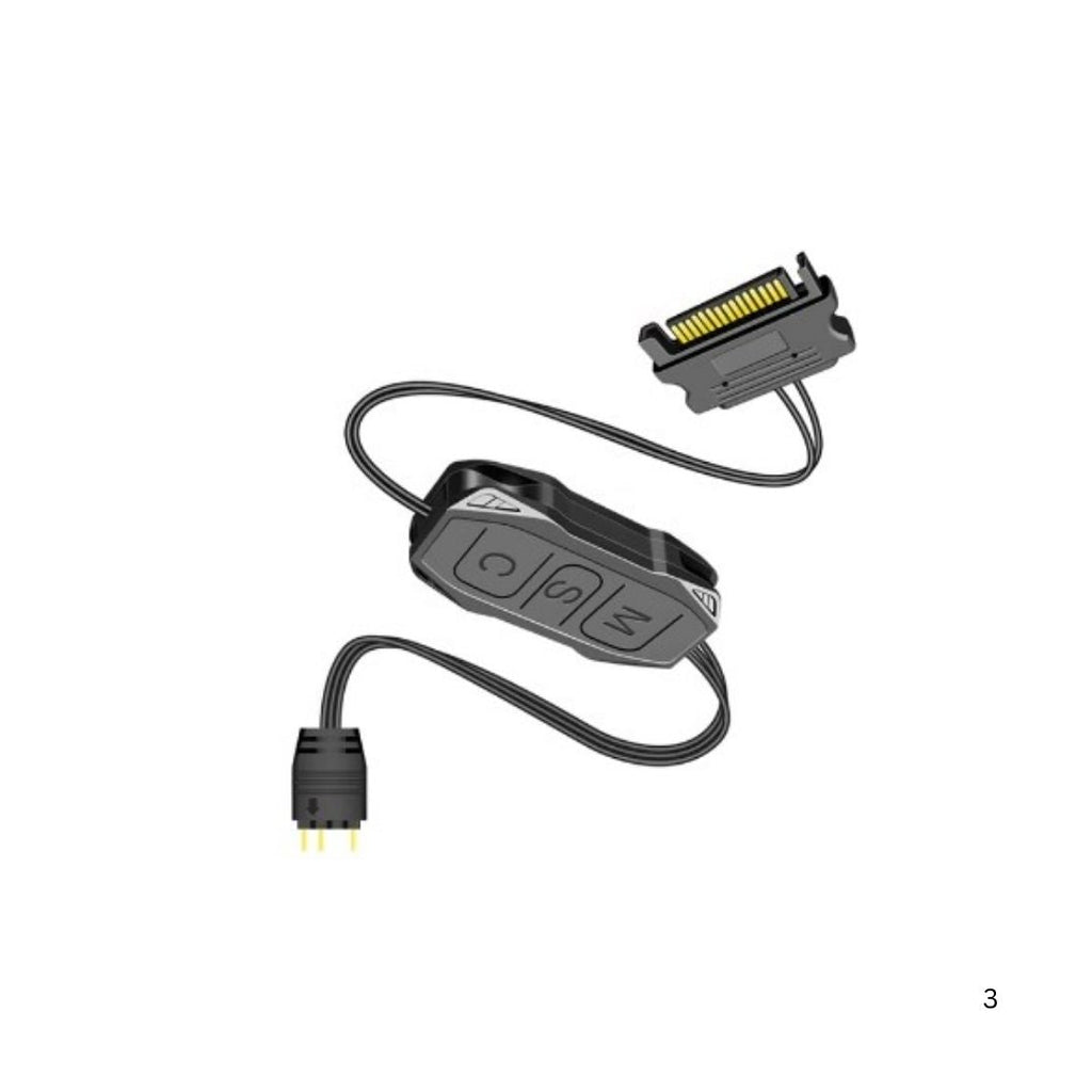 TJM COOLMOON 5V 3PIN ARGB Mini Controller Hub