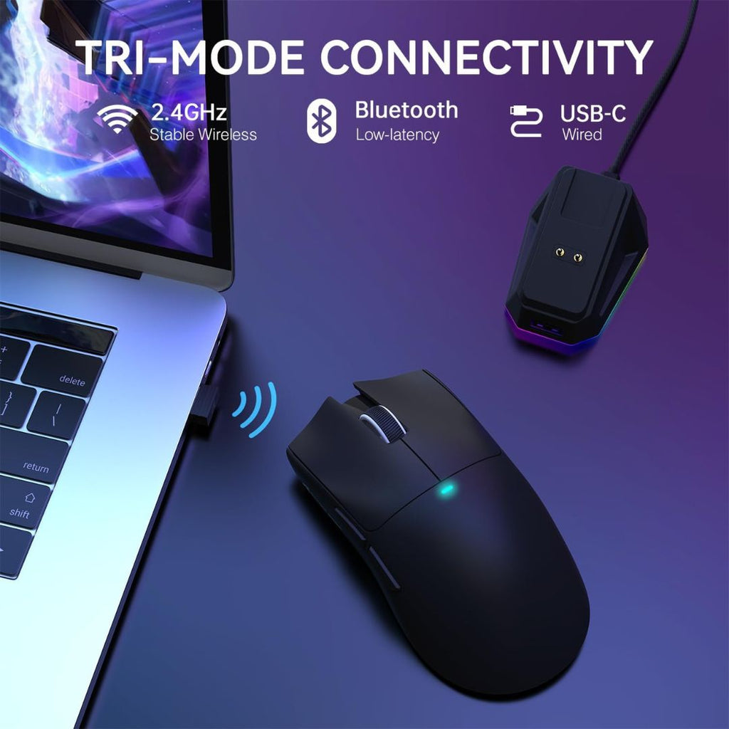 TJM ATTACK SHARK X11  Wireless Gaming Mouse - Black