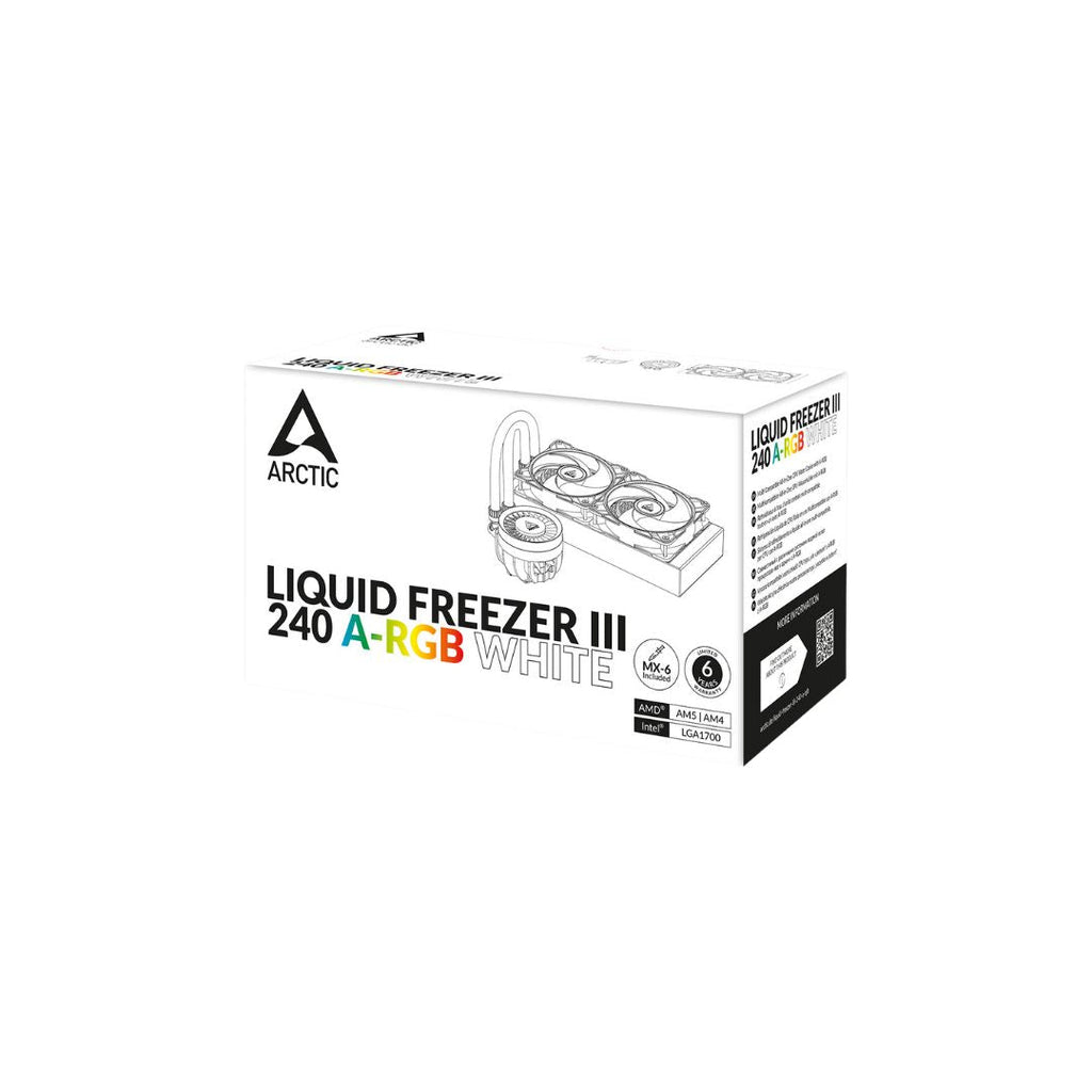 TJM Arctic Liquid Freezer III 240 A-RGB - White