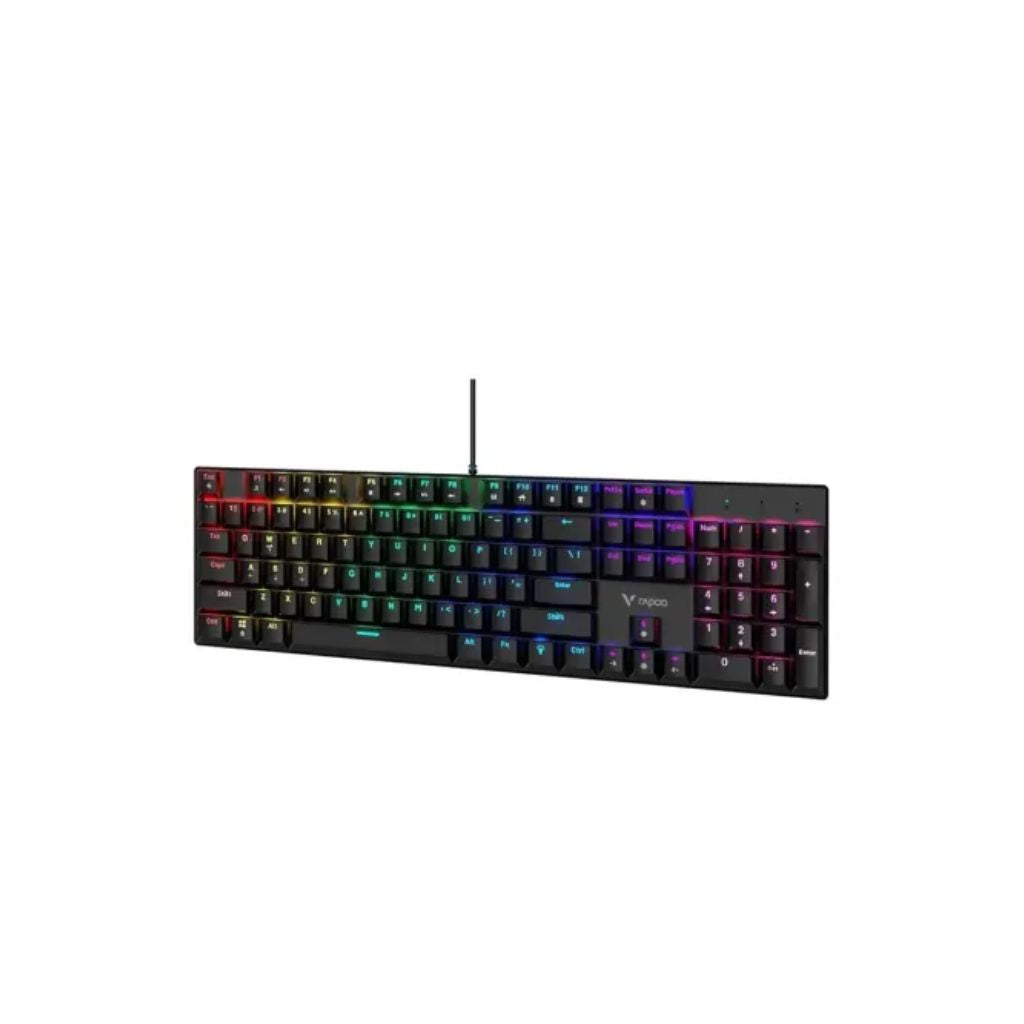 TJM Rapoo GK500 Wired Mechanical Gaming Keyboard - Black
