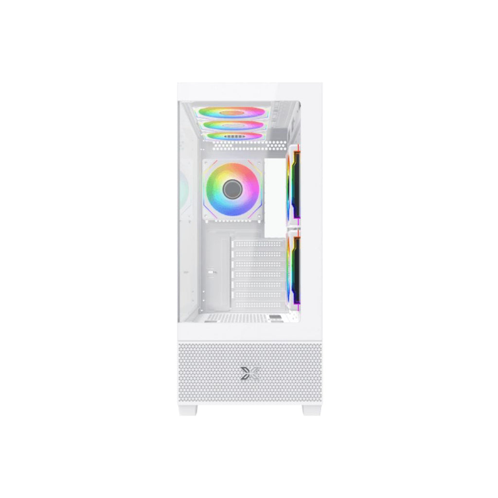 TJM Xigmatek Alphard Arctic Mid Tower Case - White