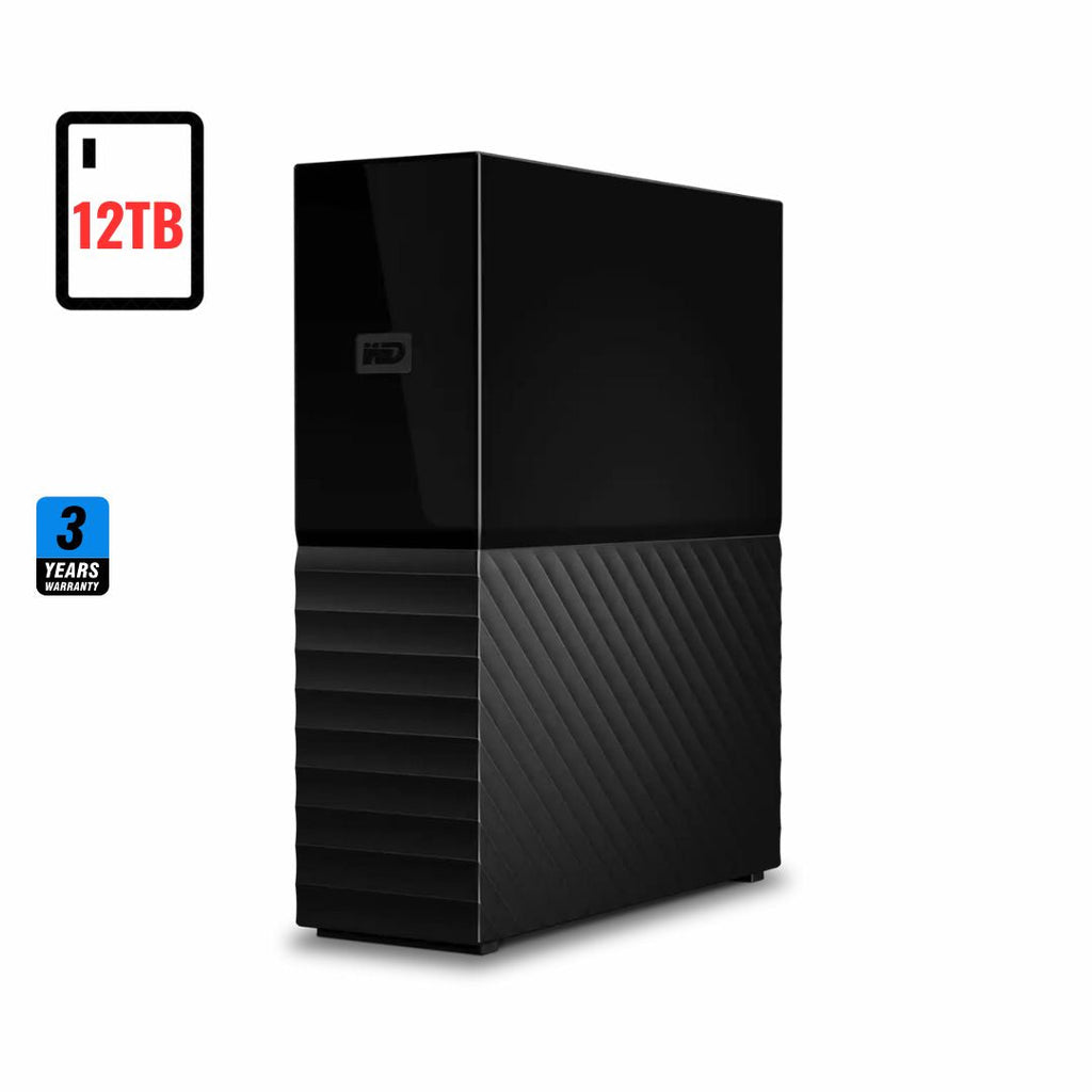 TJM WD My Book 12TB Desktop External Hard Drive