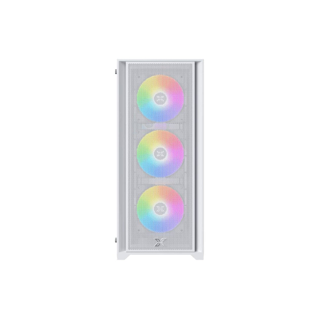 TJM Xigmatek Gaming X II RGB Arctic Mid Tower Case - White