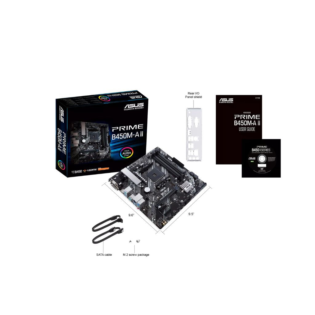 TJM AMD Ryzen 5 5500 & ASUS PRIME B450M-A II Bundle
