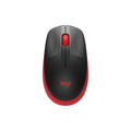 TJM Logitech M190 Full-Size Wireless Mouse - Red