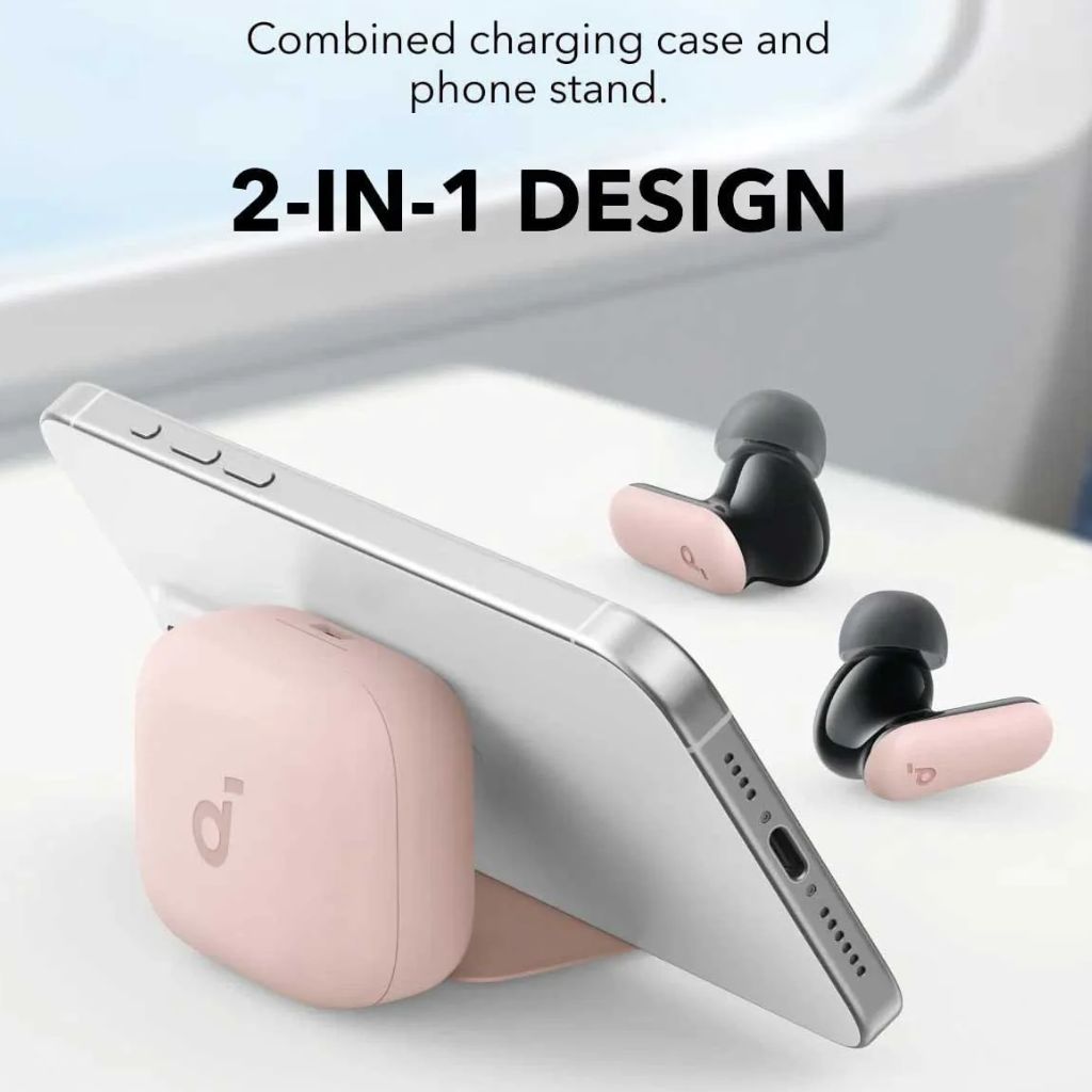 TJM Anker Soundcore R50i NC Wireless Earbuds- Pink