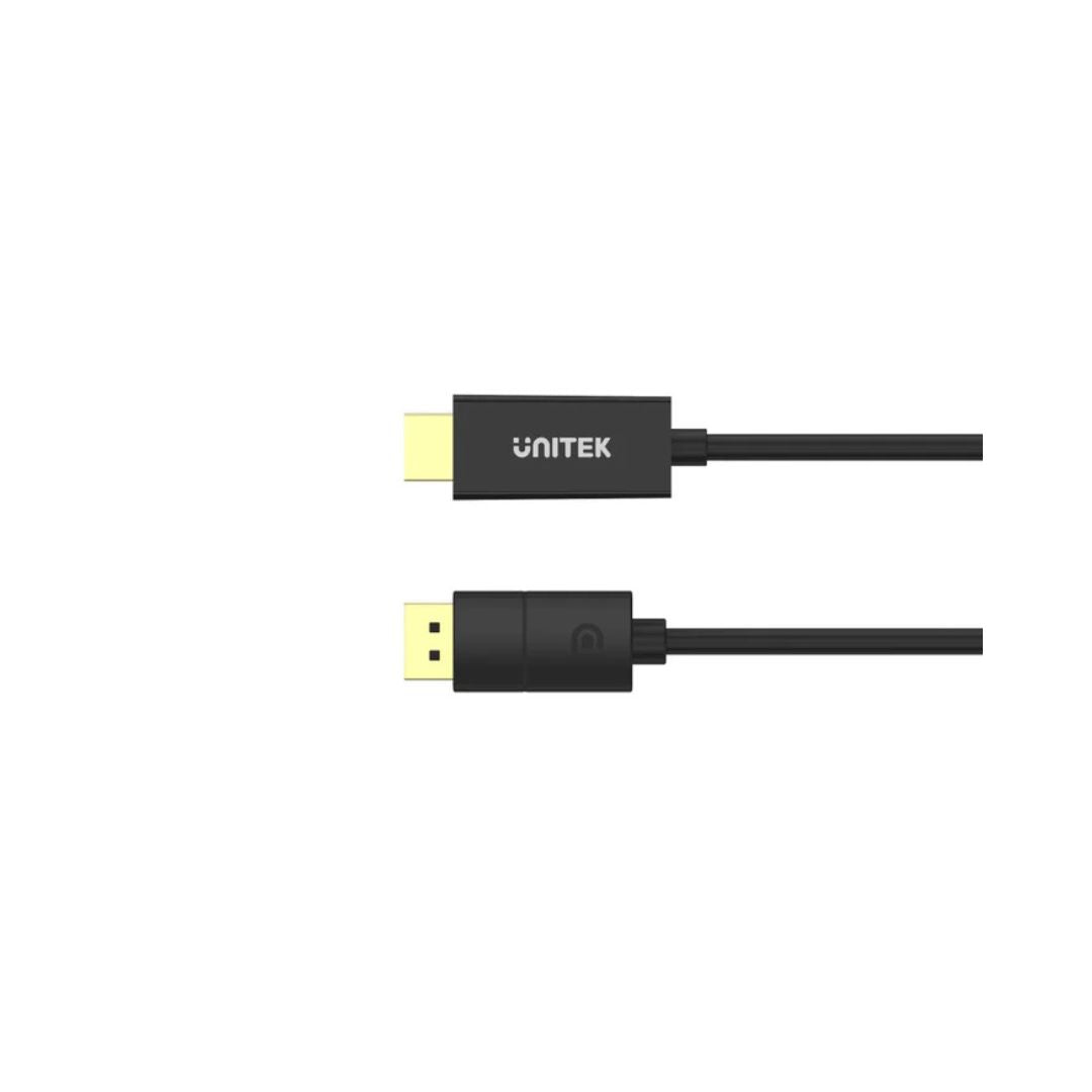 TJM UNITEK DP 1.2 to HDMI 4K Cable 1.8M V1608A