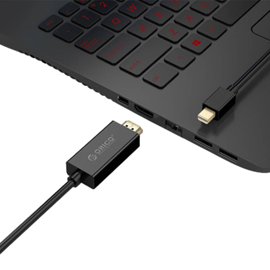 TJM ORICO Mini DP to HDMI HD Adapter Cable - XD-MDTH4-30-BK