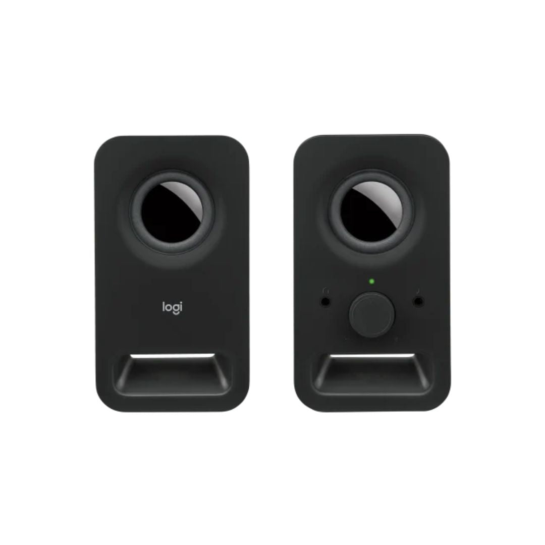 TJM Logitech Z150 Stereo Speakers - Black