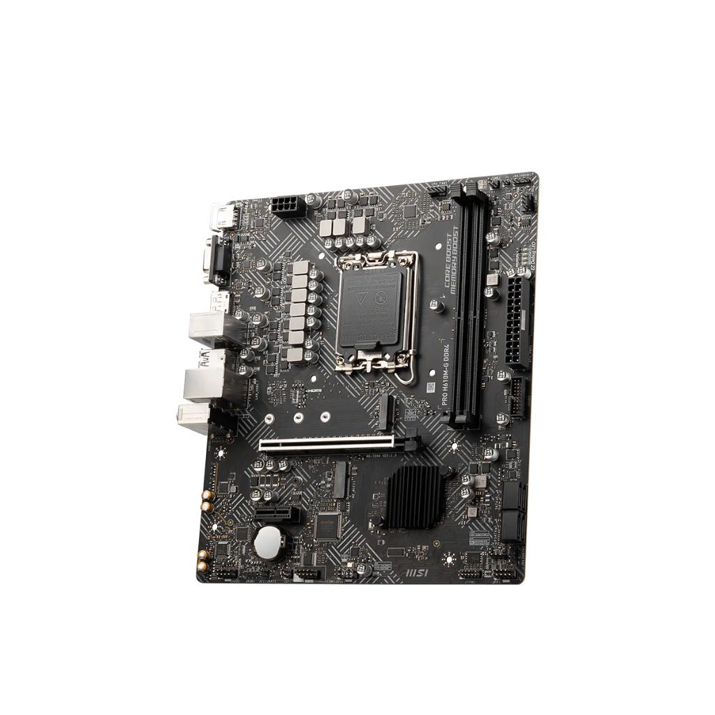 TJM MB MSI PRO H610M-G D4 Motherboard