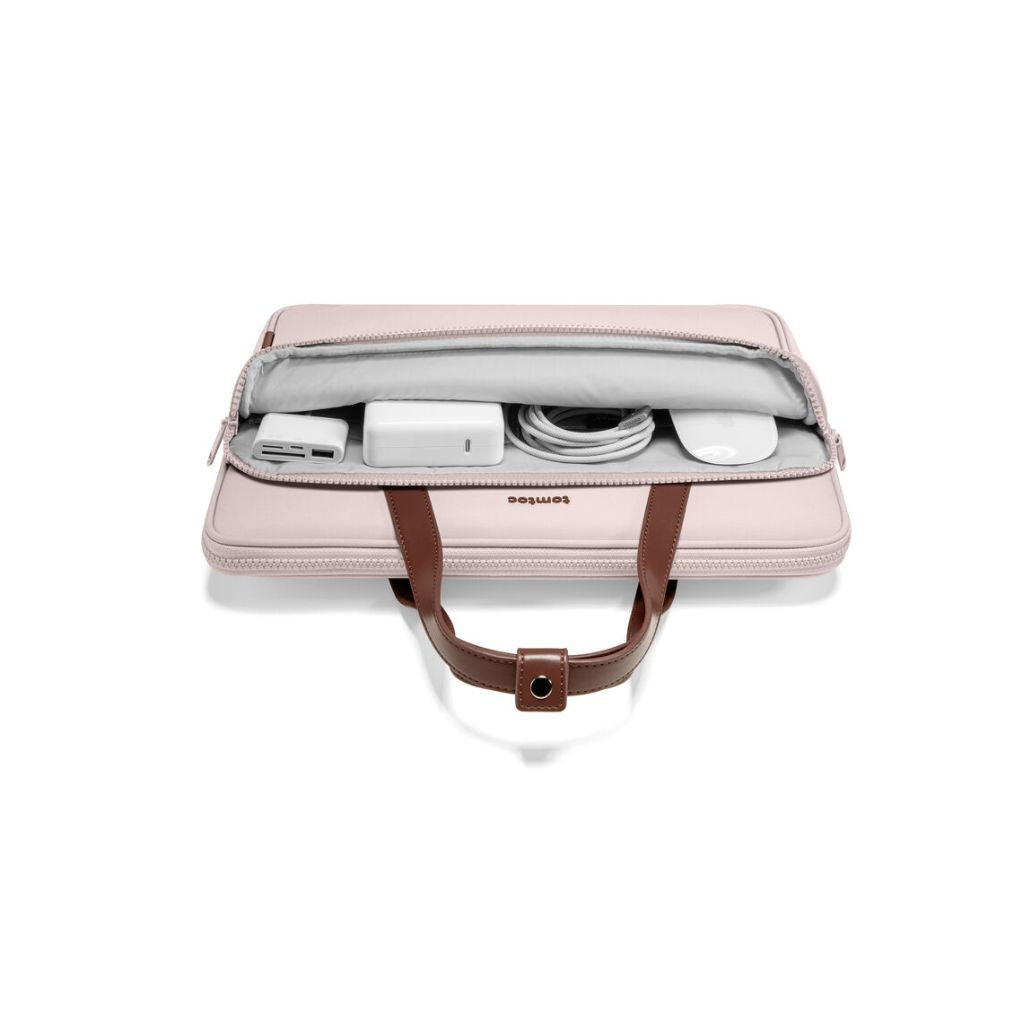 TJM Tomtoc Versatile A12 Laptop Shoulder Bag 13.5 inch - Pink