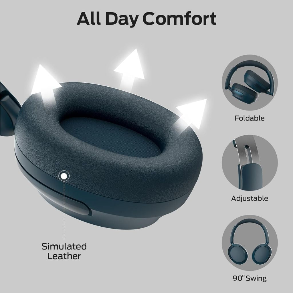 TJM Monster Persona 3 ANC Wireless Headset  - Blue