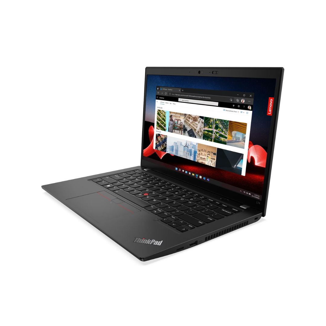 TJM Lenovo ThinkPad L14 (7RGR) - Intel Core i7-1355U, RAM 16GB, SSD 512GB, UHD Graphics, 14.0 Inch FHD IPS Touch. Thunder Black
