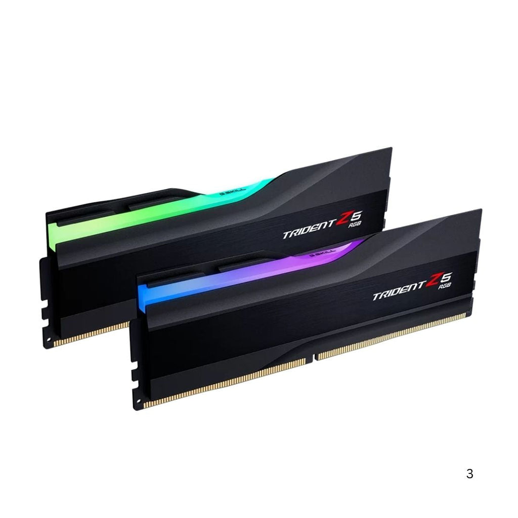 TJM G.SKILL Trident Z5 RGB  DDR5 64GB (2x32GB) 6000MHz CL36,XMP & EXPO - Black