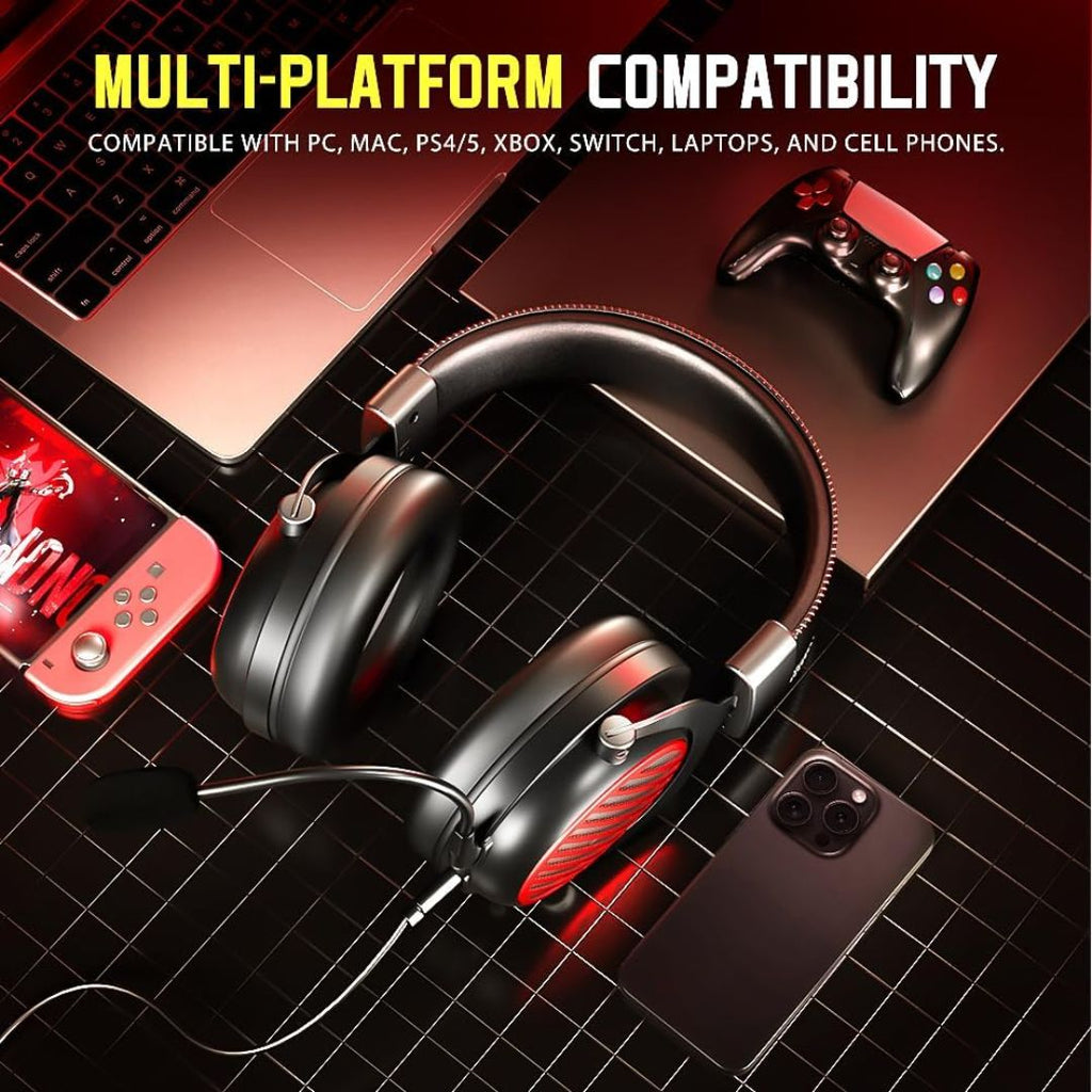 TJM Redragon LUNA H540 Pro Wireless Headset - Black