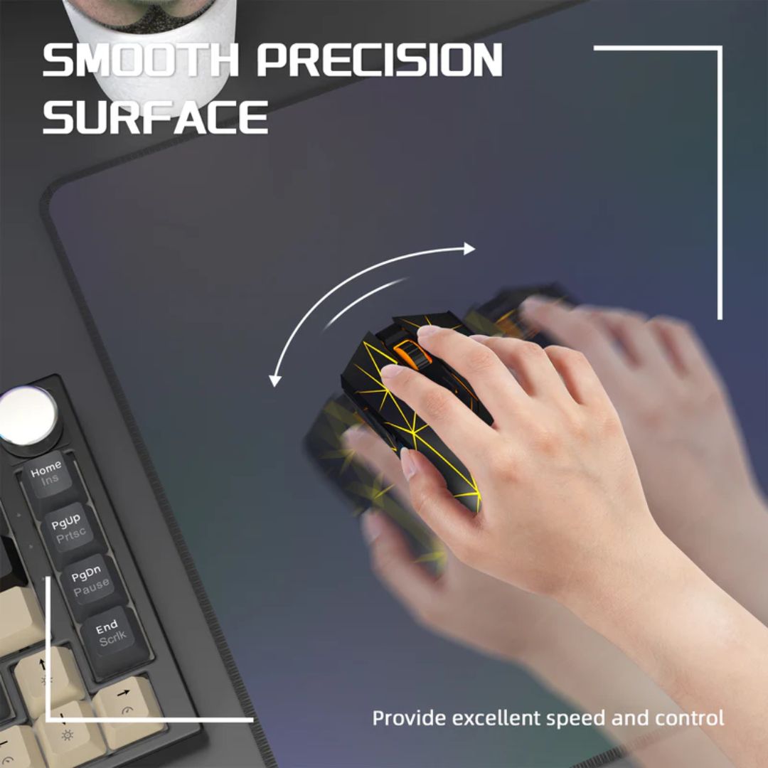 TJM ATTACK SHARK CM03 eSport Gaming Mousepad - Gray Graident