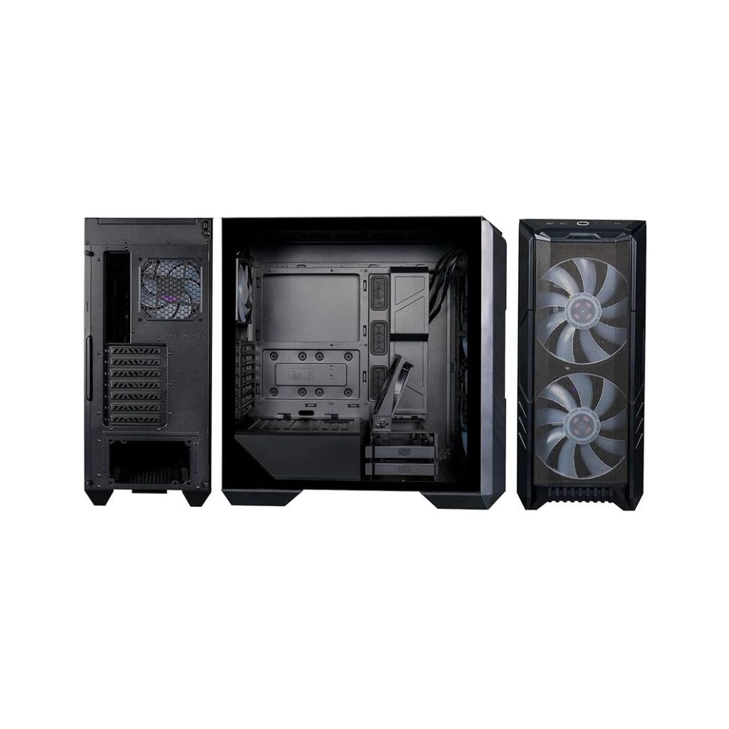 TJM Cooler Master HAF 500 Mid Tower 3 Fan - Black