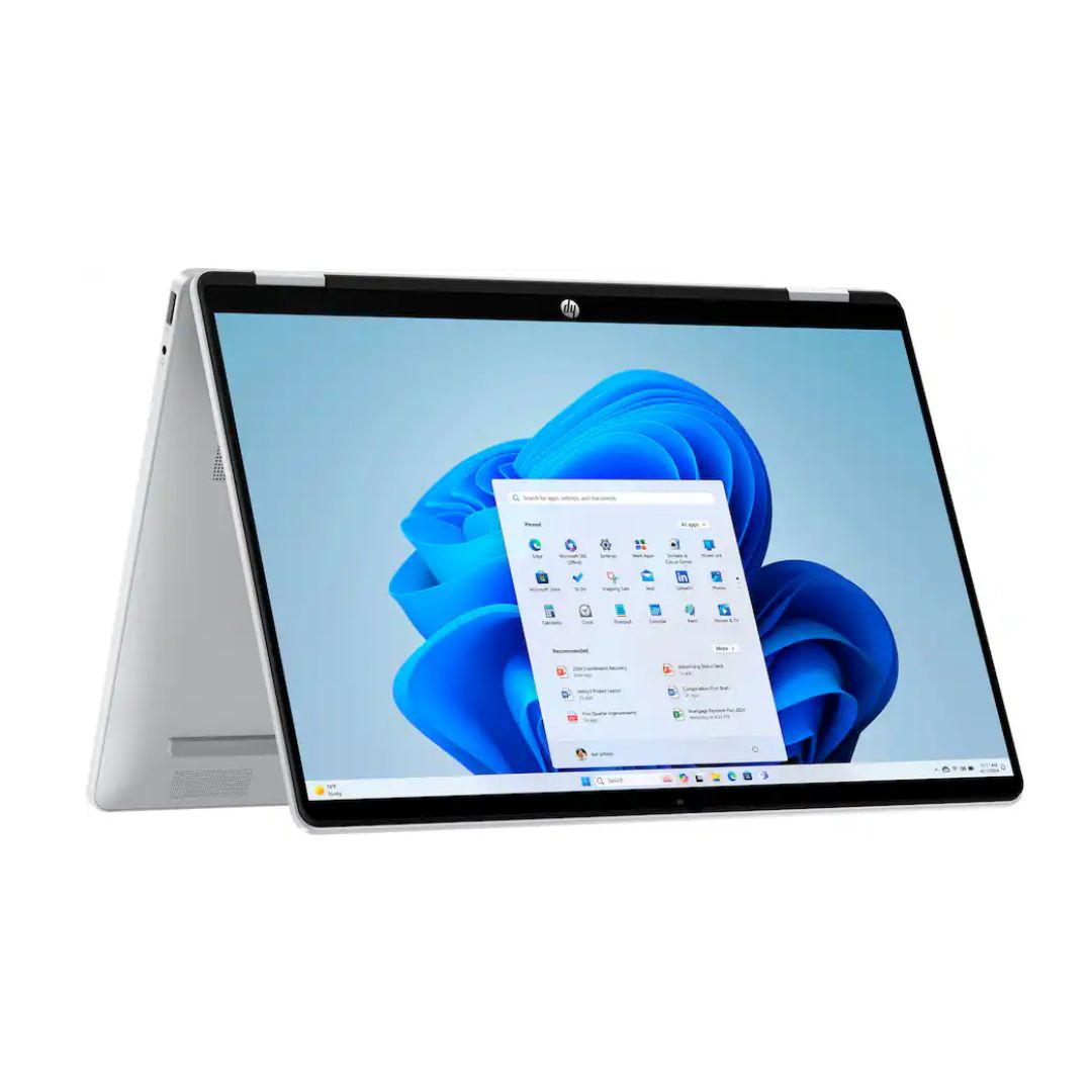 TJM HP OmniBook 5 Flip 14-FP0013DX, Intel CORE 5-120U, RAM 8GB, SSD 512GB, Intel Graphics, 14.0 Inch WUXGA FHD+ IPS Touch, Glacier Silver