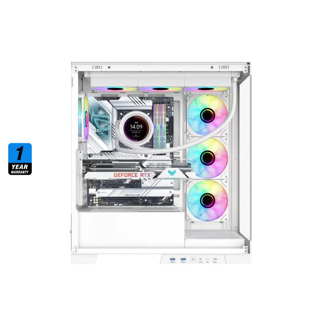 TJM SAMA SM360 PRO ARGB Liquid CPU Cooler - White