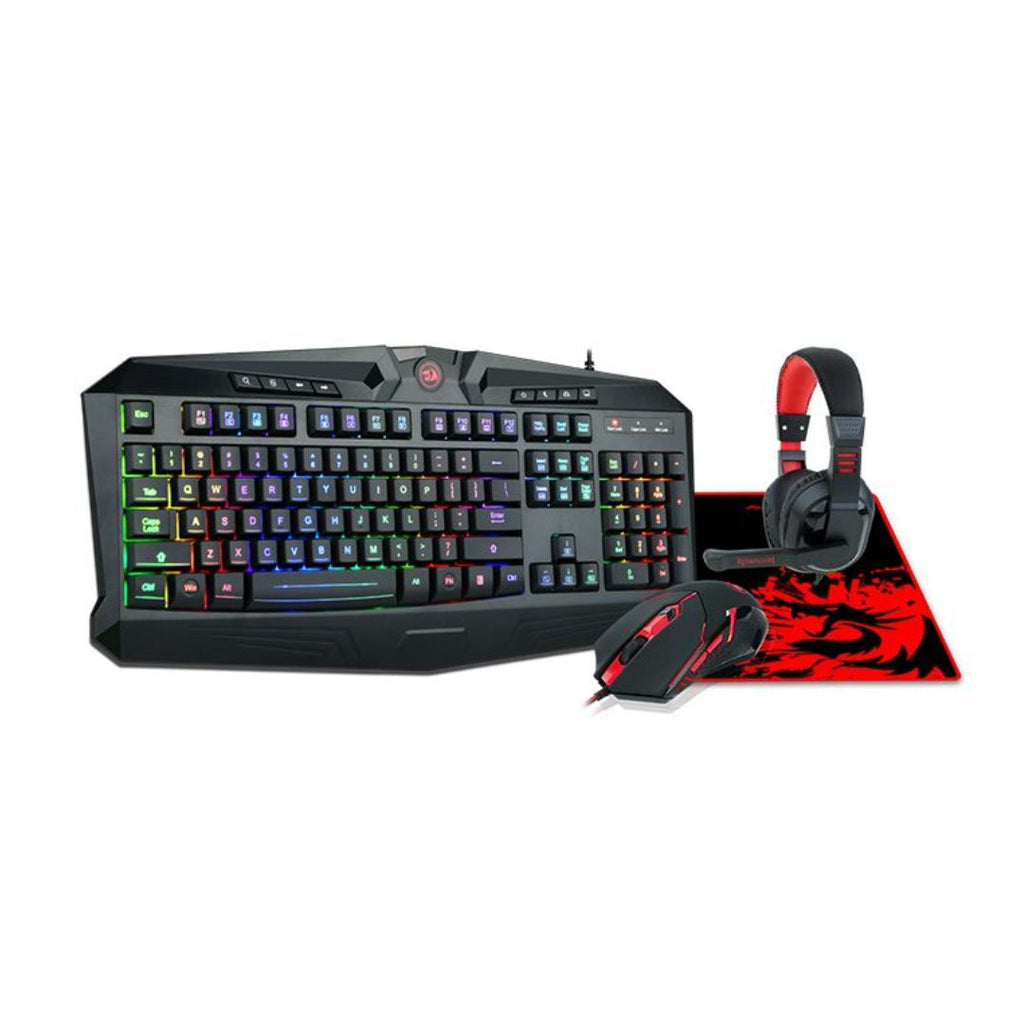 TJM Redragon S101-BA 4-IN-1 Full Gaming Combo - Black