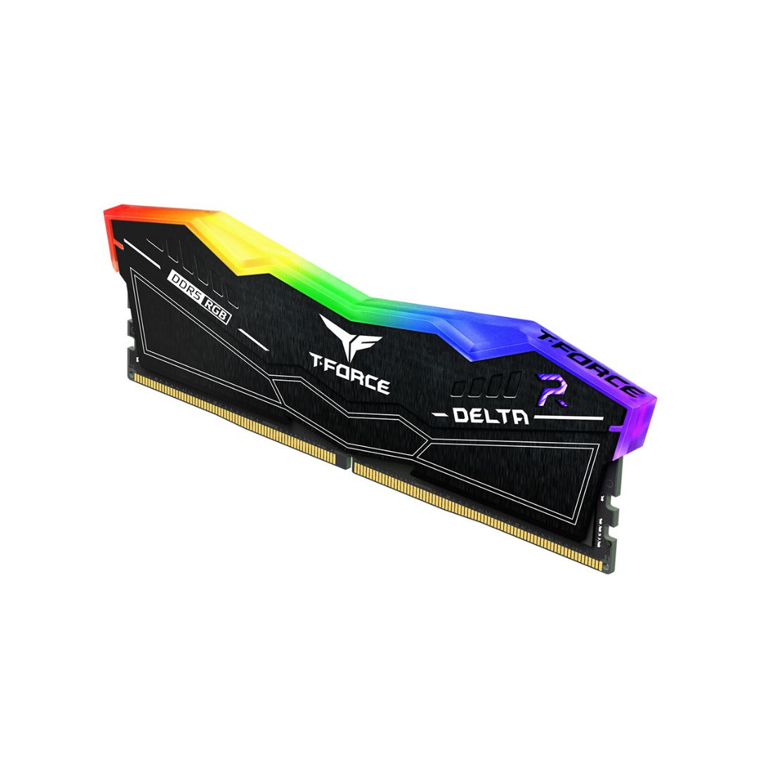 TJM TEAMGROUP T-Force Delta RGB DDR5 Ram 16GB (2x8GB) 6000MHz CL38 - Black