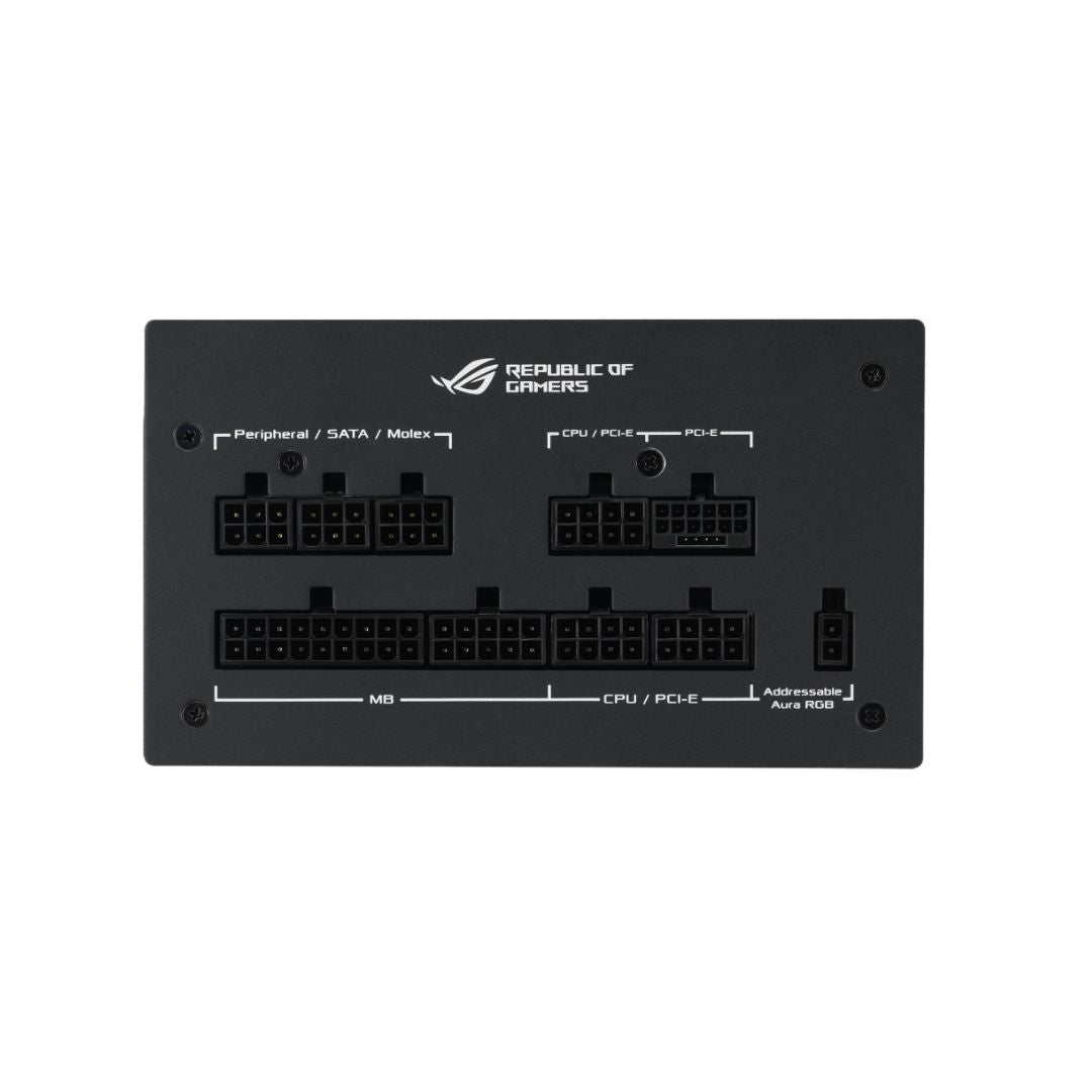 TJM ASUS ROG STRIX GAMING 750W Gold Aura Edition, Full Modular, 80+ Gold, PCIe 5.0 , ATX 3.0, Black