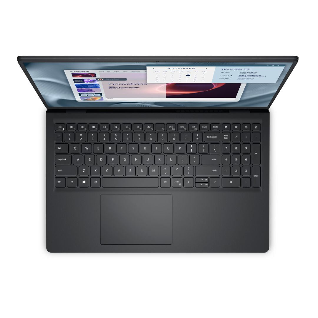 TJM Dell Pro 15 Essential PV15250 - (RPLU-006-P) Intel Core i7-1355U, RAM 8GB, SSD 512GB, Intel UHD Graphics, 15.6 Inch FHD IPS 120Hz, Carbon Black