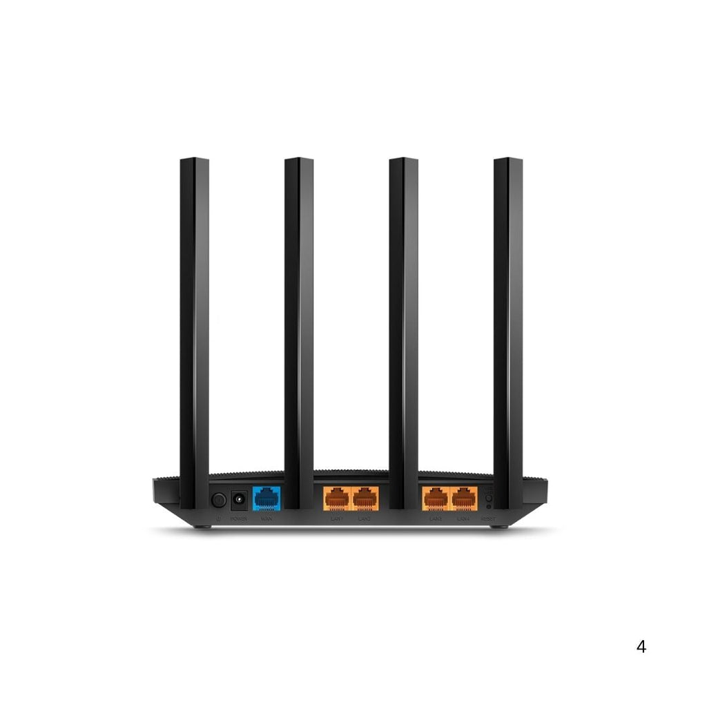 TJM TP Link Archer C6 AC1200 Wi-Fi 5 Wireless MU-MIMO Gigabit Router