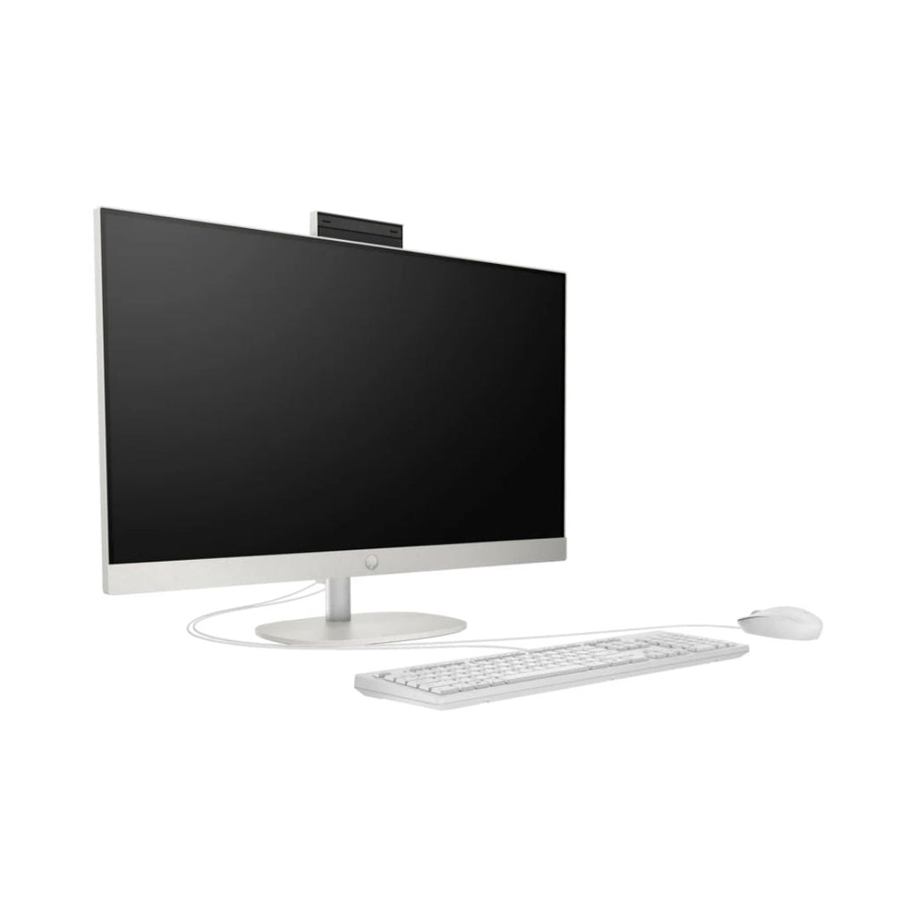 TJM All In One HP 27-CR0156NH , Intel Core i7-1355U, RAM 8GB, SSD 512GB, Intel Iris Xe Graphics, 27 FHD, White